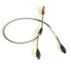 Connecteur fil chauffant double