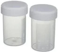 Conteneur 60 ml pp bouchon blanc x 600