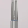 Contre-angle bague bleue avec lumièreT2 energo 1:1 L? stérilisable, thermo désinfectable, en acier inoxydable