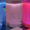 Cornière (bande) LED - composé de 1 télécommande + 1 transformateur + 1 connectique - l. 2.5m