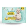 Couche Pampers premium protection T2 4/8kg - 1 carton de 140 unités