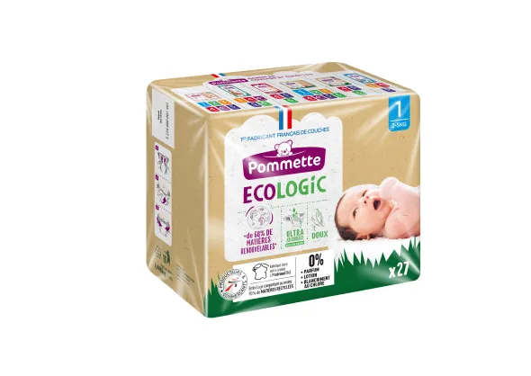 Couche Pommette Ecologic - Taille 1 à 6 au choix