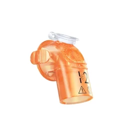 Coude de raccordement EE, fuite 2, avec port nébuliseur, pour masque naso-buccal AF541, lot de 5