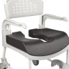 Coussin confort - ép. 4 cm - pour assise ouverture 18 cm - pour fauteuil Etac Clean - noir