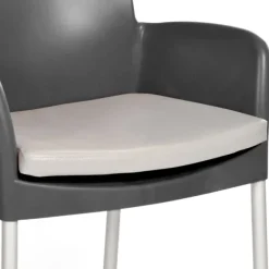 Coussin d'assise pour bridge Chips - ép. 5 cm - tissu enduit - déhoussable