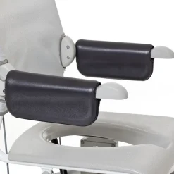 Coussins pour accoudoirs - pour fauteuil Swift mobil 2 - noir - lot de 2 (une paire)
