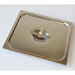 Couvercle autoclavable inox - 354 x 325 mm