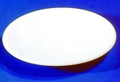 Couvercle de bécher verre de montre Ø ext 200 mm PTFE blanc