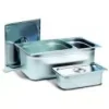 Couvercle inox pour cuve 1/2