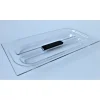 Couvercle - polycarbonate translucide - 325 x 176 mm