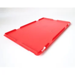 Couvercle - polypropylène rouge - 600 x 400 mm