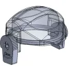 Couvercle pour nacelle ronde B150