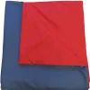 Couverture bactériostatique - soudée - 140 x 180 cm - 95 °C bleu nuit/rouge
