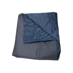 Couverture bactériostatique - cousue - 107 x 190 cm - 60 °C bleu nuit