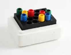 CRYOBLOCK Portoir isotherme pour 18 cryotubes (diamètre 11 mm) x1