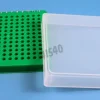 Cryoboîte pour 144 tubes 0,2 ml vert 130 x 130 mm hauteur 32 mm alpha num