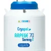 Cryoconservateur gaz Arpege 70 indicateur niveau/T° SERENY'T BOX, remplissage auto, kit de dégazage
