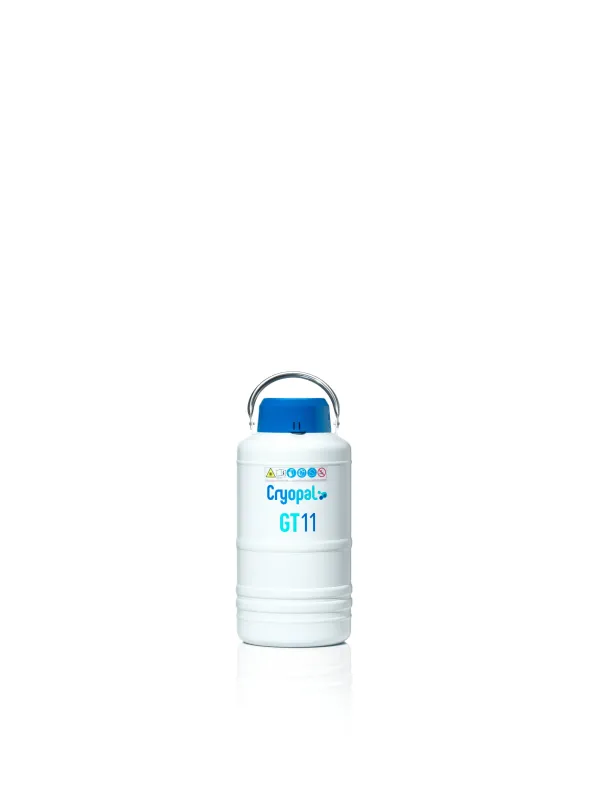 Cryoconservateur liquide GT 11 avec 6 canisters 1 étage plastique