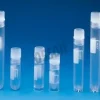 Cryotube 1,2 ml vis externe fond conique à jupe pied cranté plage NUNC x 50