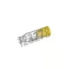 Cryotube 1 ml vis interne fond rond avec jupe pied cranté jaune GREINER BIO-ONE x 100