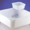 Cuvette ronde 14 l LDPE blanc