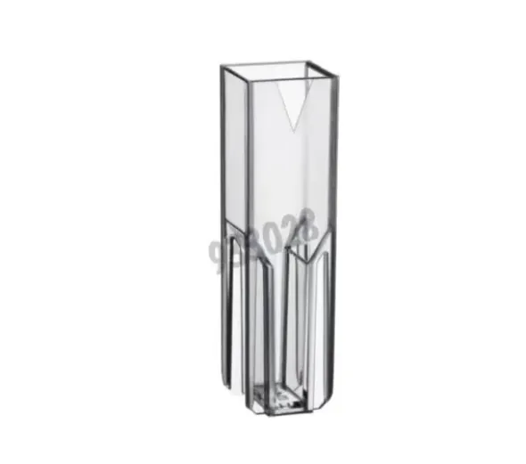 Cuvette semi-micro 300 nm- 900 nm en plastique volume max 3 µl -10 x 100