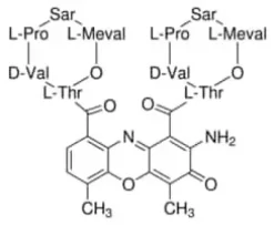 Dactinomycin, united states pharmacopeia 50 mg