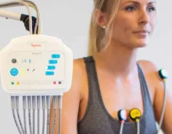 DECAPUS III Système d'électrodes par aspiration sur batterie Livré avec une boîte de 128 electrodes et bras de fixation