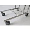Demi-grille basse inox pour chariot N.02 211/10