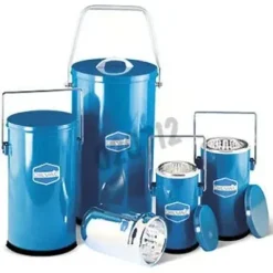 Dewar acier émaillé 142 x 268 mm avec poignée et couvercle lid 2 l