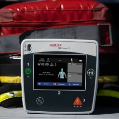 Défibrillateur entièrement automatique [DEA] FRED EASY G2, incluant WIFI, GSM et Free CPR (garantie de 8 ans)