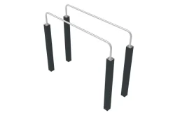 Dips Street Workout adapté PMR - déchargé sous abri