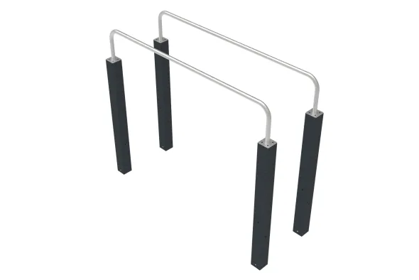 Dips Street Workout adapté PMR - déchargé sous abri