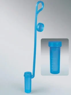 Dispodipper laboplast PP bleu transparent 50 ml x 20
