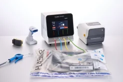 Dispositif de stockage lonque durée des endoscopes avec- lecteur de code barre - imprimante de traçabilité - système