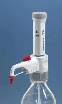 Distributeur surflacon dispensette® s fixe marquage de-m 1 ml sans soupape de purge de purge