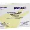 Doigtier Polysem® - non stérile - polyéthylène - 1 carton de 20 boites de 100 unités