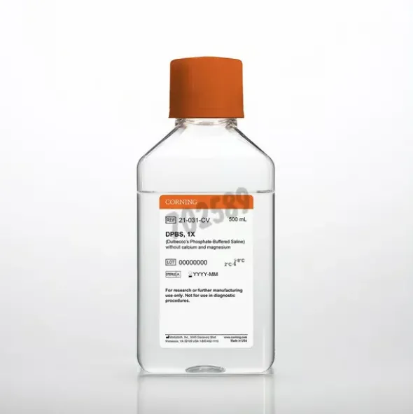 DPBS 1X sans Calcium et Magnésium 500ml 6