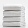 Drap de bain blanc - 158 x 220 cm - 100 % coton 400 g/m² Pour chariot-douche Crystal