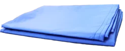 Drap de transfert bleu polyester - 200 x 140 cm Pour chariot-douche Crystal
