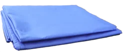Drap de transfert bleu polyester - 200 x 140 cm Pour chariot-douche Crystal