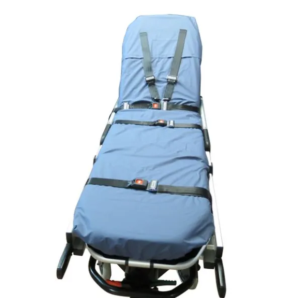 Drap housse bactériostatique 50 x 190 cm - bleu pour brancard