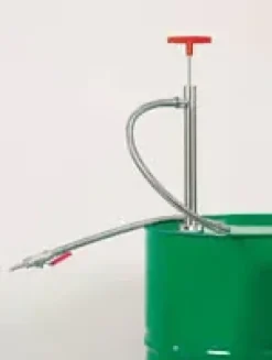 Drum hand pompe acier inoxydable w/1,2 m PTFE
