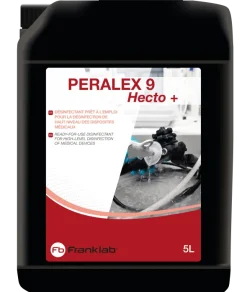 Désinfectant de haut niveau PERALEX 9 Hecto + - 4 bidons de 5 l