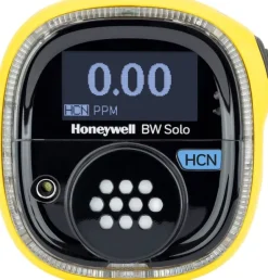 Détecteur monogaz BW Solo Wireless HCN - réutilisable -jaune 30 ppm HCN