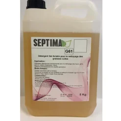Détergent alcalin Septima G61 - 3 cartons de 4x5 kg Carton de 4x5 kg