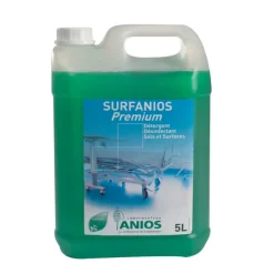 Détergent désinfectant concentré SURFANIOS Premium - avec canule - 1 carton de 4 bidons de 5 l