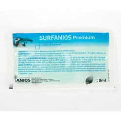 Détergent désinfectant concentré SURFANIOS Premium - 1 carton de 500 sachets de 20 ml