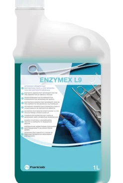 Détergent désinfectant enzymatique ENZYMEX L9 - 12 bidons de 1 l