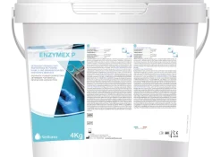 Détergent désinfectant enzymatique en poudre ENZYMEX P - 2 seaux de 4 kg